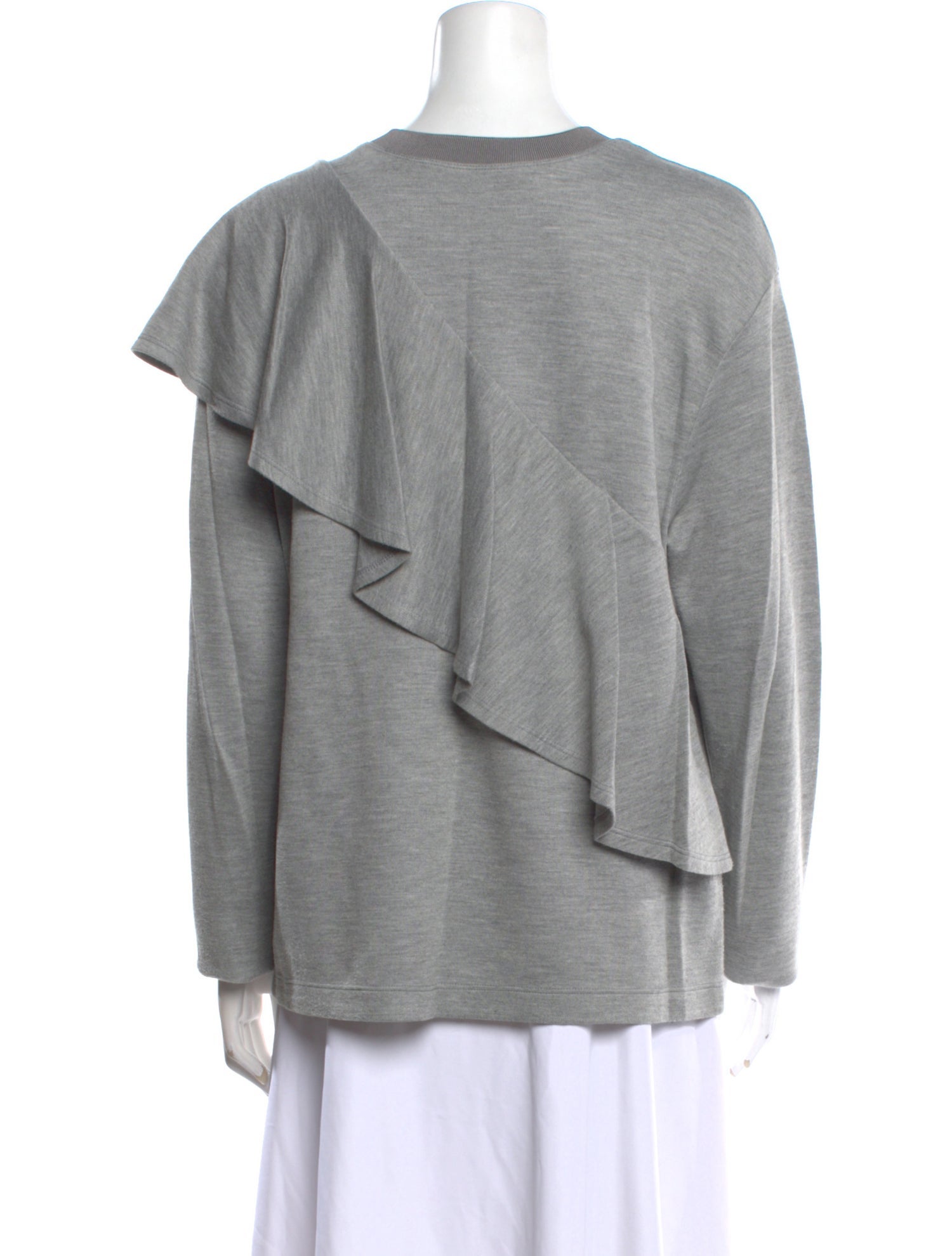 Diane von Furstenberg Crew Neck Long Sleeve Sweatshirt